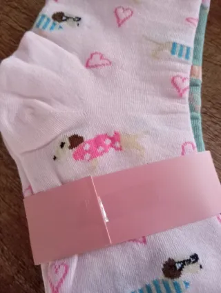 12 pares calcetines Puno Foule mujer