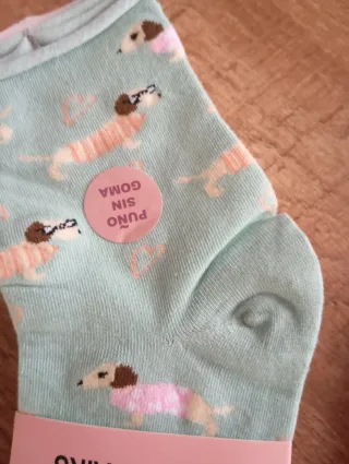 12 pares calcetines Puno Foule mujer