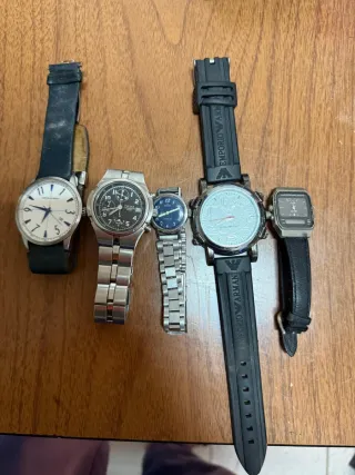 Lote relojes antigua