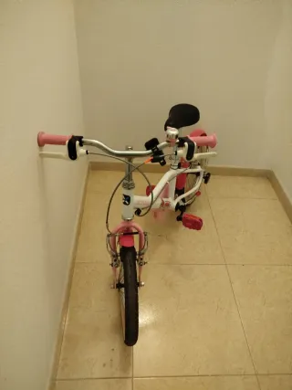 Bicicleta infantil niña