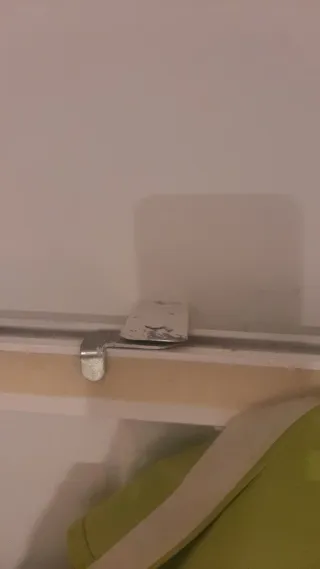 Estores verdes de algodón para habitación infantil