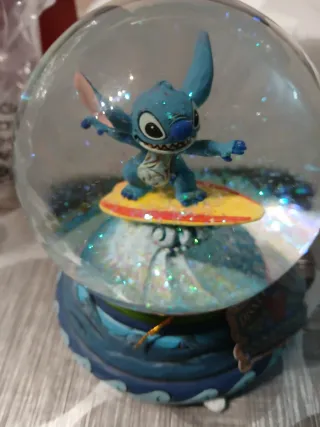 Bola de cristal Stitch Jim Shore Disney