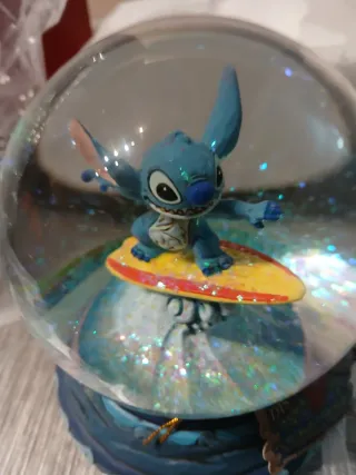 Bola de cristal Stitch Jim Shore Disney
