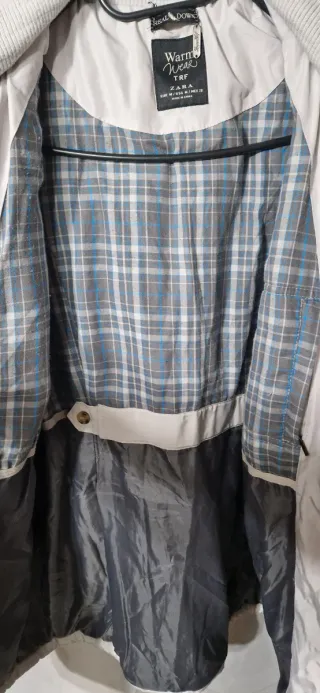 Chaqueta Zara Beige Talla M