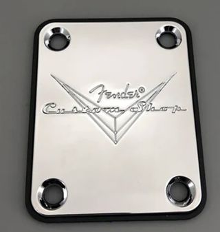 Placa mástil guitarra "CUSTOM SHOP" (Fender LIC)