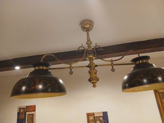 Lampada da biliardo antica