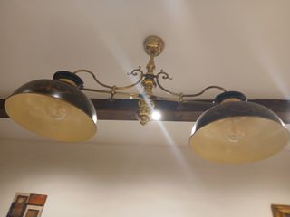 Lampada da biliardo antica