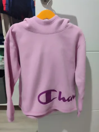 Sudadera Champion niña rosa Talla 7/8años