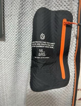 Chaqueta Ternua Adrenalite Hombre Gris Naranja