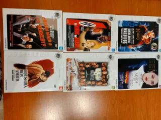 Películas DVD de diferente temática