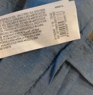 Pantalones de cuadros grises para hombre Talla 42