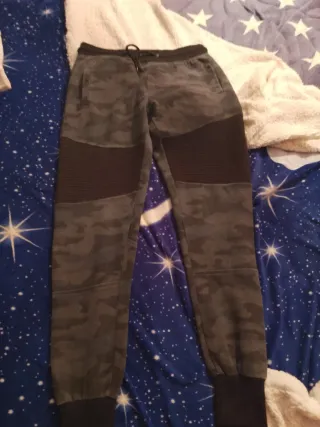 Pantalón chándal camuflaje S
