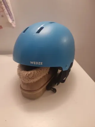 Casco esquí/snowboard Wedze azul Talla xs (48-52)