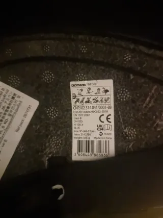 Casco esquí/snowboard Wedze azul Talla xs (48-52)