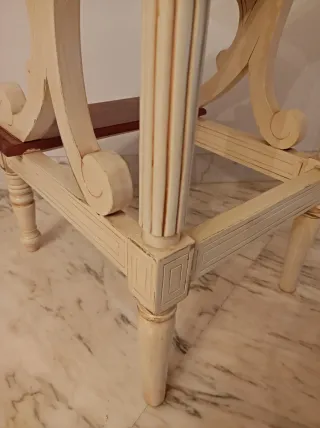 Escalera de biblioteca vintage