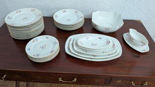 Vajilla Altrohlau MZ Checoslovaquia Porcelana