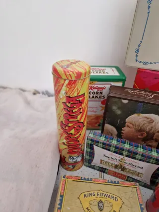 Scatole di latta vintage