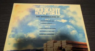 Red Dead Redemption 2 Vinilo House Building Nuevo