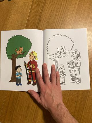 Libro para colorear de animales