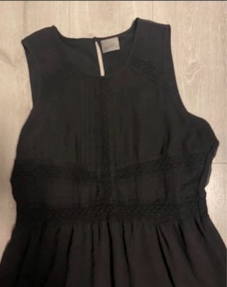 Vestido Negro Vero Moda