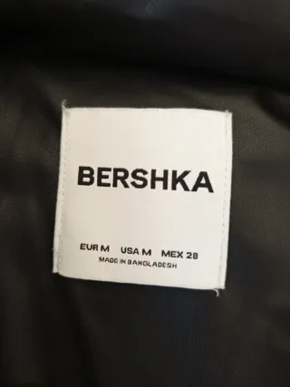 Giacca donna Bershka nera taglia M
