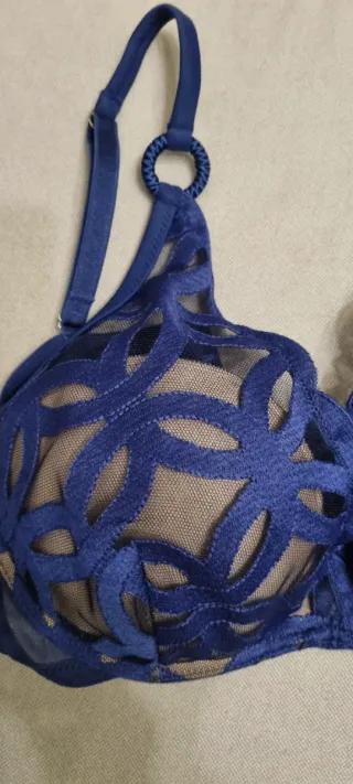 Completo Intimissimi Reggiseno e Slip Blu