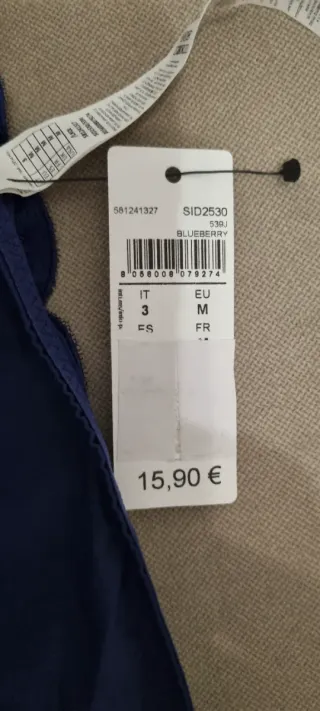 Completo Intimissimi Reggiseno e Slip Blu