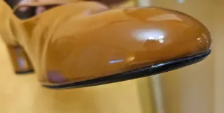 Zapatos charol tacón Zara Talla 39