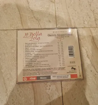 CD - Habaneras- Orfeón Donostiarra