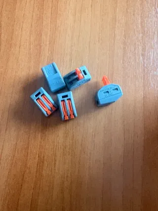 Connettori Elettrici Rapidi a Leva 2 Pin (5pz)