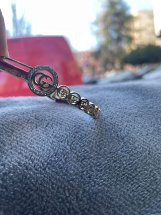 Pulseras de Louis Vuitton Dorada Roja