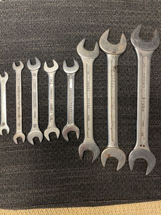 Llaves fijas doble boca cromo vanadio