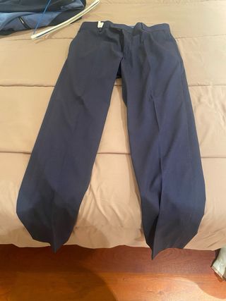 Traje Mango Azul Hombre