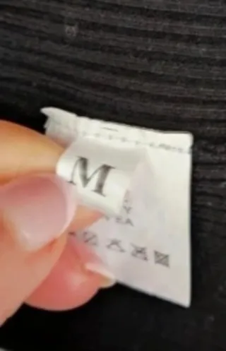 Maglione donna collo alto righe bianche