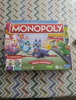 Monopoly Junior 2 Niveles Dificultad