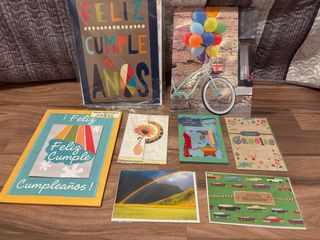 Tarjetas de Cumpleaños Variadas