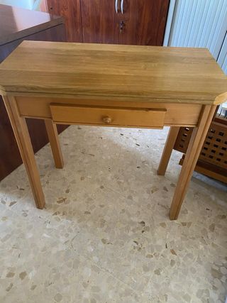 Mesa libro de madera para cocina