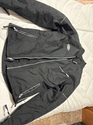 TRAJE COMPLETO de moto YAMOTO negro TALLA M MUJER
