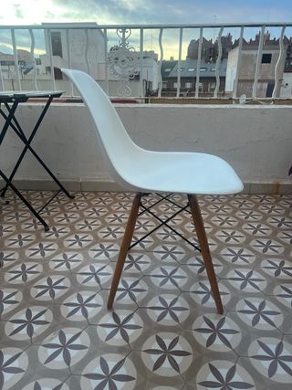 Silla Nórdica Comedor Cocina Blanca