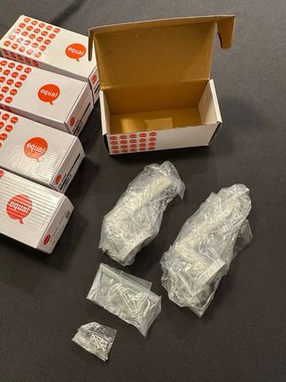 Manillas para puerta blancas