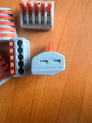 Connettori rapidi leva 5 pin (6 pz)