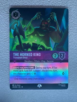 Carta Lorcana: The Horned King 210/204