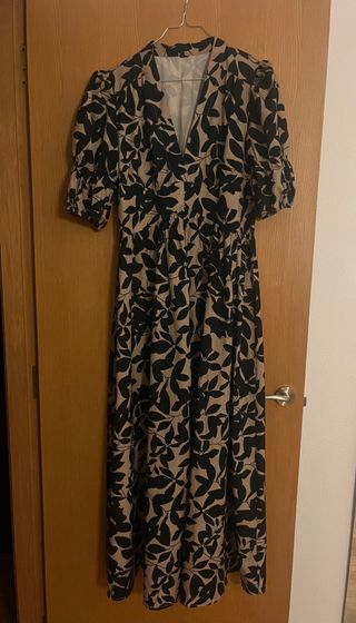 Vestido largo estampado floral talla 42-44