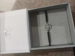 Pulsera Lotus Árbol de la Vida Plata