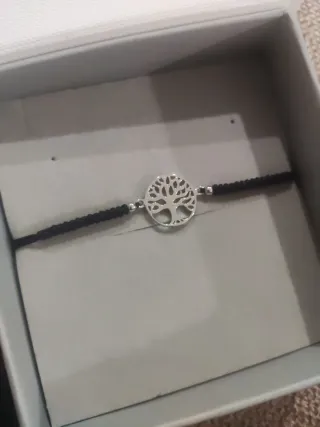 Pulsera Lotus Árbol de la Vida Plata