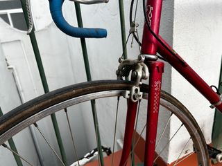 Bici Carretera Vintage Peugeot Roja