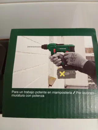 Martillo Taladro perforador parkside pack 20 v