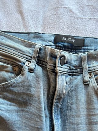 Pantalón Replay Azul