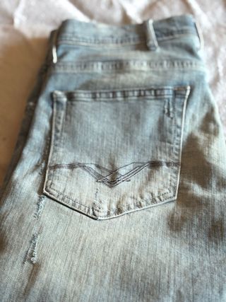 Pantalón Replay Azul