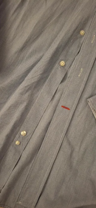 Camisa de vestir azul caballero XXL